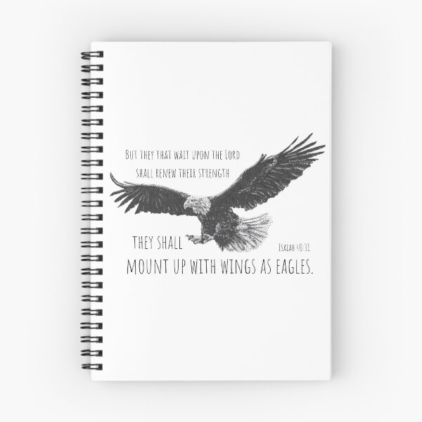 Item preview, Isaiah 40:31 Eagle Design designed and sold by Cora Worthington Art.