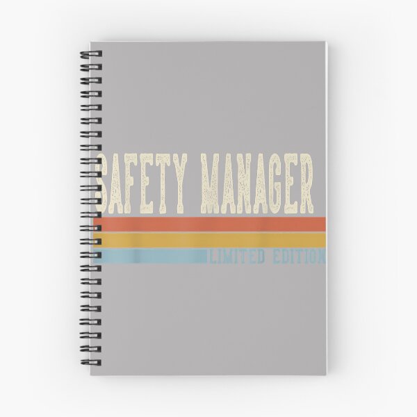 Item preview, Safety Manager Week Retro Vintage Back to School Day designed and sold by GreggRoss.