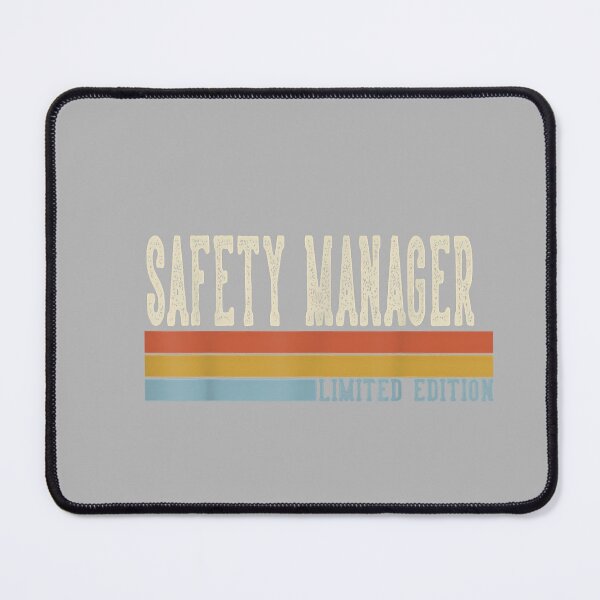 Item preview, Safety Manager Week Retro Vintage Back to School Day designed and sold by GreggRoss.