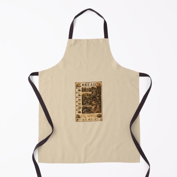 Item preview, The History of Bread Infographic Poster designed and sold by Easternpantry.