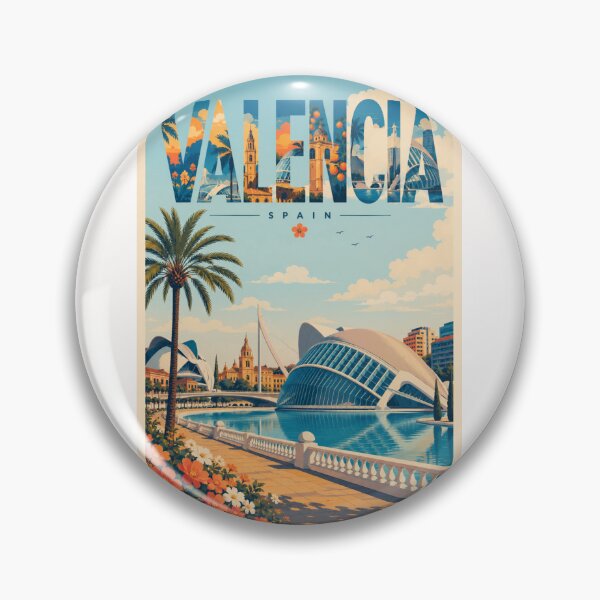 Item preview, Valencia Spain City of Arts and Sciences Mediterranean Waterfront designed and sold by Places On Earth.