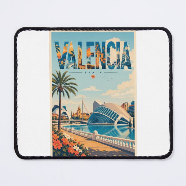 Item preview, Valencia Spain City of Arts and Sciences Mediterranean Waterfront designed and sold by Places On Earth.
