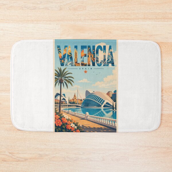 Item preview, Valencia Spain City of Arts and Sciences Mediterranean Waterfront designed and sold by Places On Earth.
