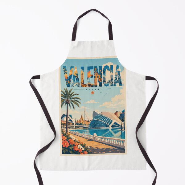Item preview, Valencia Spain City of Arts and Sciences Mediterranean Waterfront designed and sold by Places On Earth.