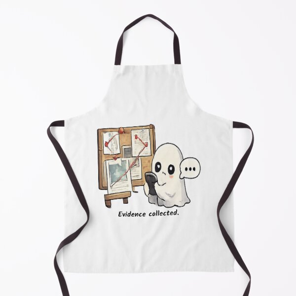 Item preview, "Evidence collected" relatable cartoon art designed and sold by Pixel to Paper.