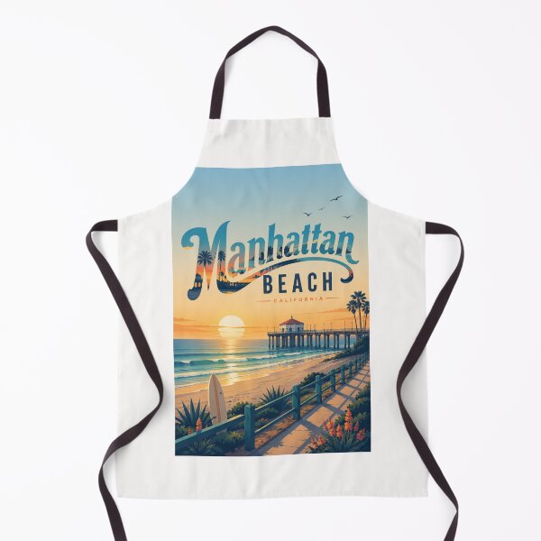 Item preview, Manhattan Beach California Pier and Pacific Coast Sunset Scene designed and sold by Places On Earth.