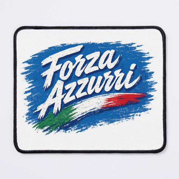 Item preview, Forza Azzurri Italian Pride Script designed and sold by Dresut.
