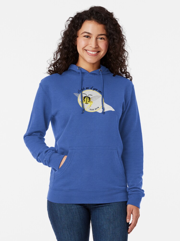 Thumbnail 2 of 5, Lightweight Hoodie, ESO 2018 - Catch Me if You Can designed and sold by amandaroe5.
