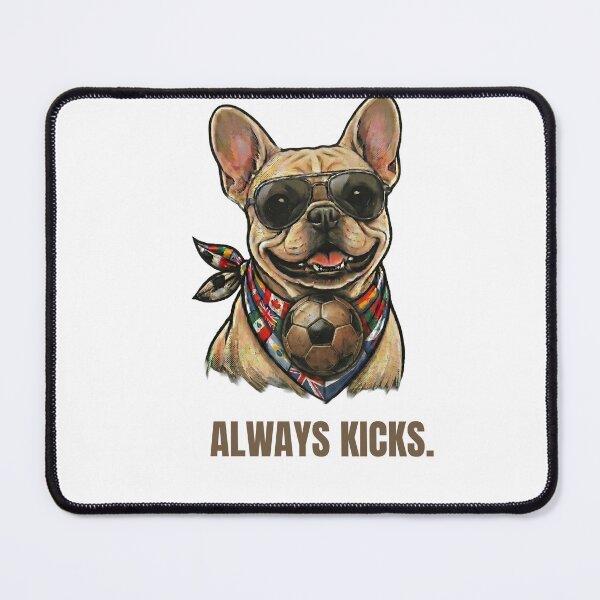 Item preview, NYC Never Sleeps - French Bulldog Soccer Football T-Shirt designed and sold by laughingshirts.