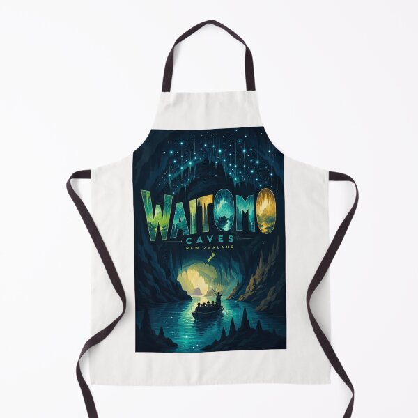Item preview, Watomo Glowworm Caves New Zealand Underground River and Ruakuri Adventure designed and sold by Places On Earth.