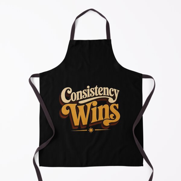 Item preview, Consistency Wins | Retro Motivation Typography Design designed and sold by Irene Catchmind.