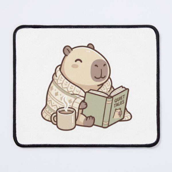Item preview, Introvert Capybara - Cute Cozy Animal Design for Homebodies and Quiet Lifestyle Lovers designed and sold by CozyDesignsCo.