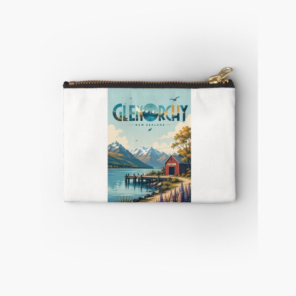 Item preview, Glenorchy New Zealand Lake Wakatipu and Southern Alps Scenic Landscape designed and sold by Places On Earth.