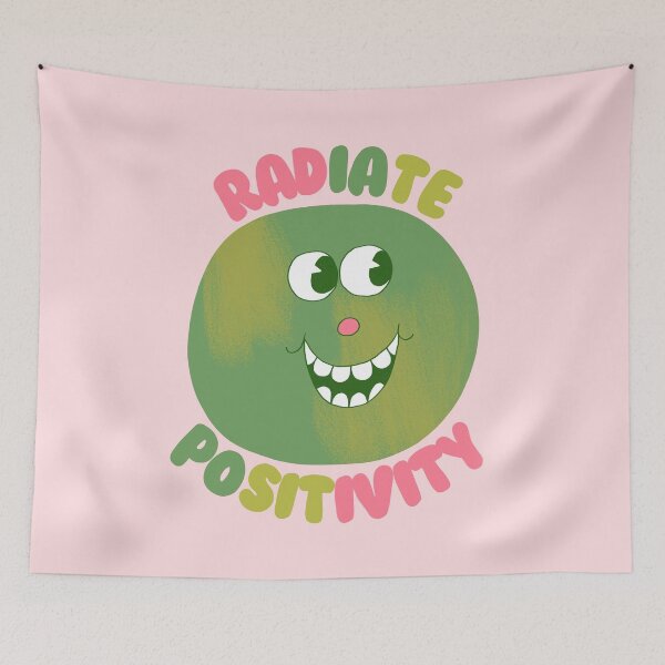 Item preview, Radiate Positivity, Happy Face designed and sold by yellowflowerhut.