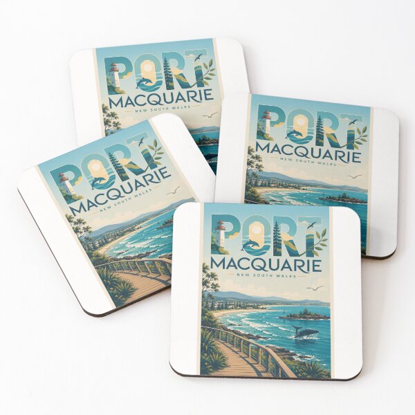 Item preview, Port Macquarie New South Wales Mid North Coast Coastal Heritage designed and sold by Places On Earth.