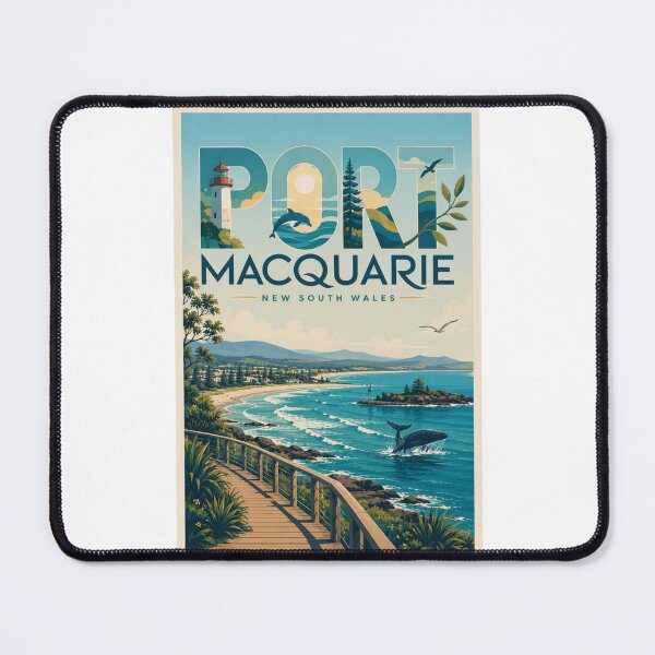 Item preview, Port Macquarie New South Wales Mid North Coast Coastal Heritage designed and sold by Places On Earth.