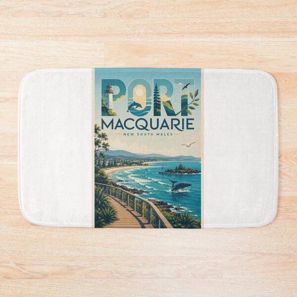 Item preview, Port Macquarie New South Wales Mid North Coast Coastal Heritage designed and sold by Places On Earth.