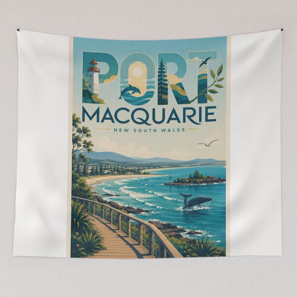 Item preview, Port Macquarie New South Wales Mid North Coast Coastal Heritage designed and sold by Places On Earth.