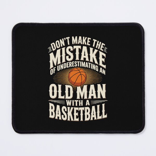 Item preview, Dont Underestimate An Old Man With A Basketball Vintage designed and sold by allistermariam.