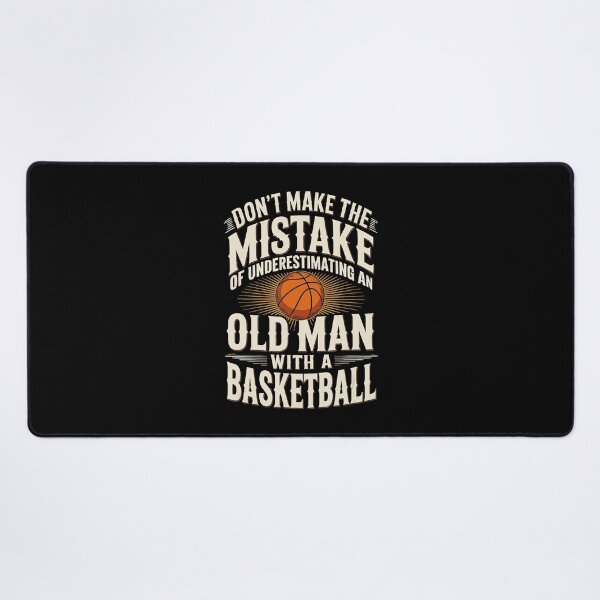 Item preview, Dont Underestimate An Old Man With A Basketball Vintage designed and sold by allistermariam.