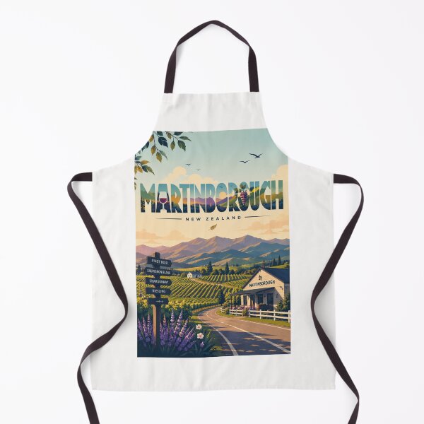 Item preview, Martinborough New Zealand Wairarapa Wine Region and Vineyard Countryside designed and sold by Places On Earth.