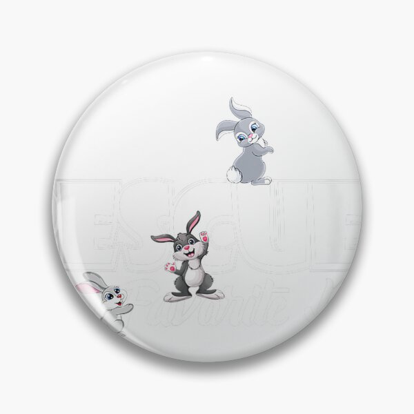 Item preview, Rescued is my favorite breed adopt Rabbit Dwarf Rabbit Pet T-Shirt designed and sold by SavsMerch.