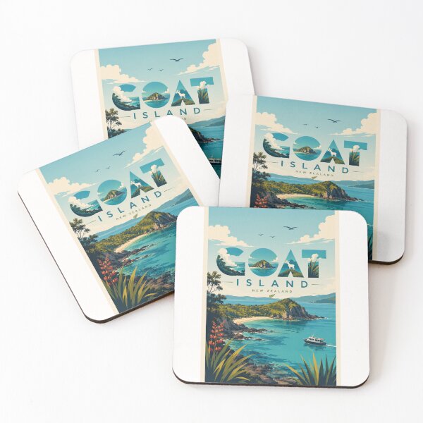 Item preview, Goat Island New Zealand Marine Reserve and Leigh Coastal Waters designed and sold by Places On Earth.