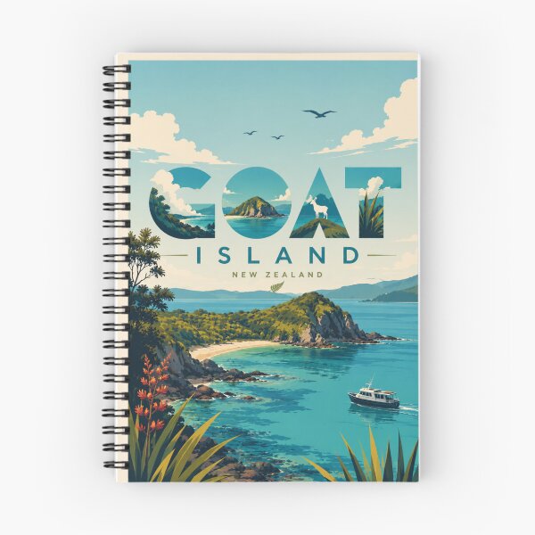 Item preview, Goat Island New Zealand Marine Reserve and Leigh Coastal Waters designed and sold by Places On Earth.