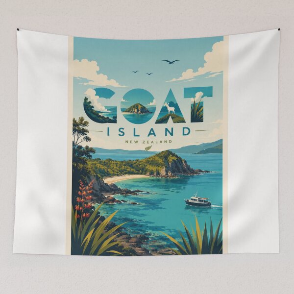 Item preview, Goat Island New Zealand Marine Reserve and Leigh Coastal Waters designed and sold by Places On Earth.