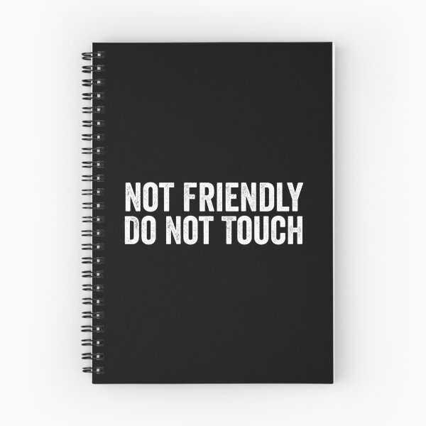 Item preview, Not Friendly Do Not Touch designed and sold by definoyurie.
