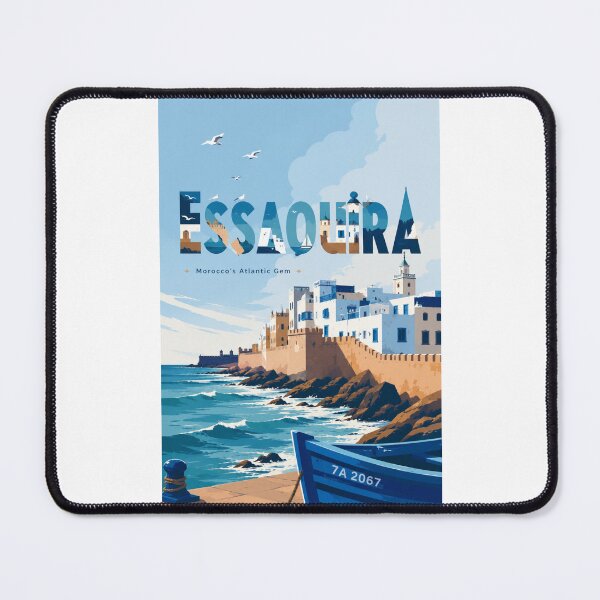 Item preview, Essaouira Morocco Atlantic Coast Medina and Seaside Fortress designed and sold by Places On Earth.
