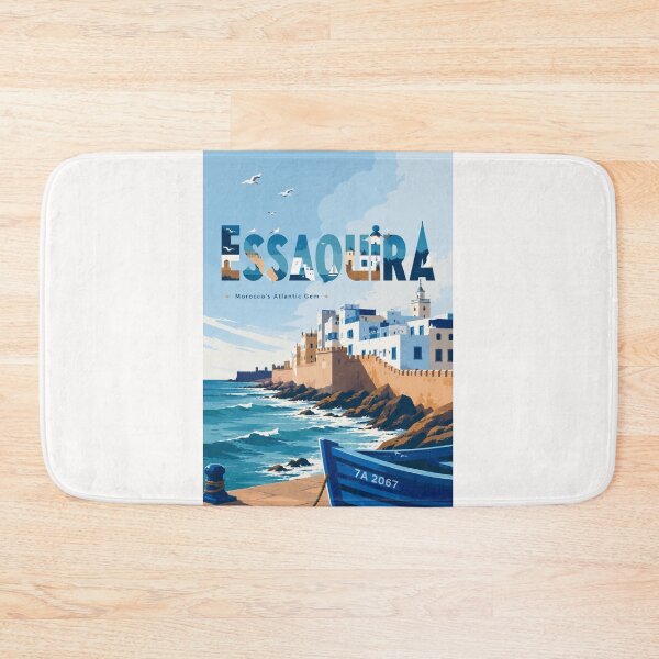 Item preview, Essaouira Morocco Atlantic Coast Medina and Seaside Fortress designed and sold by Places On Earth.