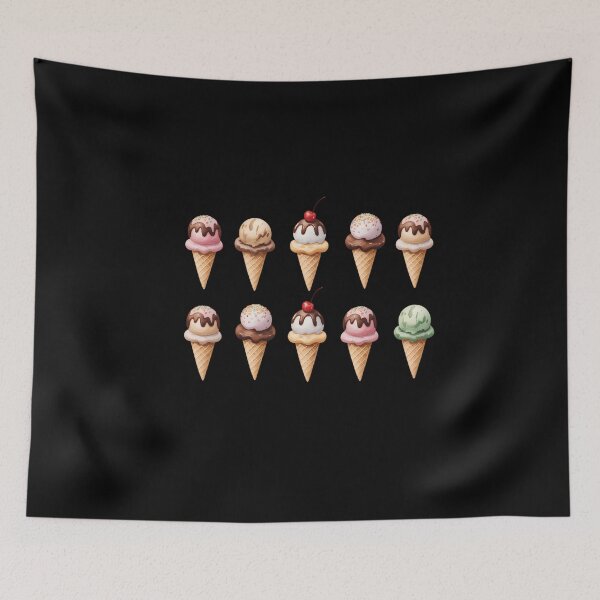 Item preview, Ice Cream Beach Vacation Summer Vibes designed and sold by sailorjessiArt.