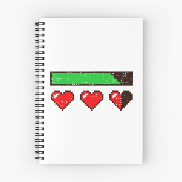 Item preview, Valentine Pixel Hearts Gaming Life Bar Cute Retro Arcade Style designed and sold by FGTV2021.