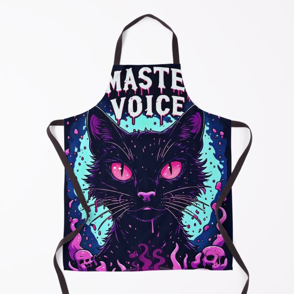 Item preview, His Master's Voice Gothic Black Cat designed and sold by Neer arts.