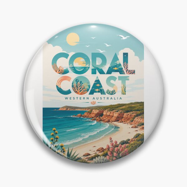 Item preview, Coral Coast Western Australia Indian Ocean and Ningaloo Coastal Landscape designed and sold by Places On Earth.