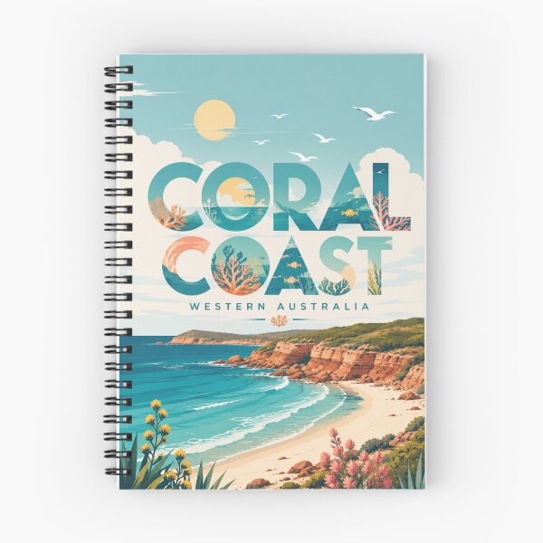 Item preview, Coral Coast Western Australia Indian Ocean and Ningaloo Coastal Landscape designed and sold by Places On Earth.