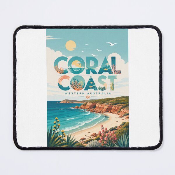 Item preview, Coral Coast Western Australia Indian Ocean and Ningaloo Coastal Landscape designed and sold by Places On Earth.