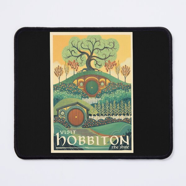 Item preview, Visit Fantasy Village Shire Travel Poster Art designed and sold by MiniStars9897.