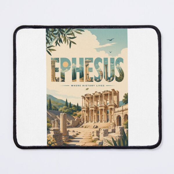 Item preview, Ephesus Turkey Ancient Ruins and Izmir Historical Landscape designed and sold by Places On Earth.