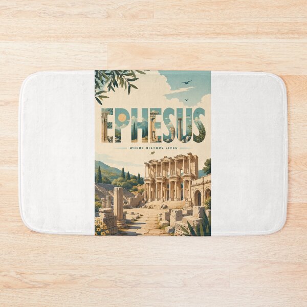 Item preview, Ephesus Turkey Ancient Ruins and Izmir Historical Landscape designed and sold by Places On Earth.