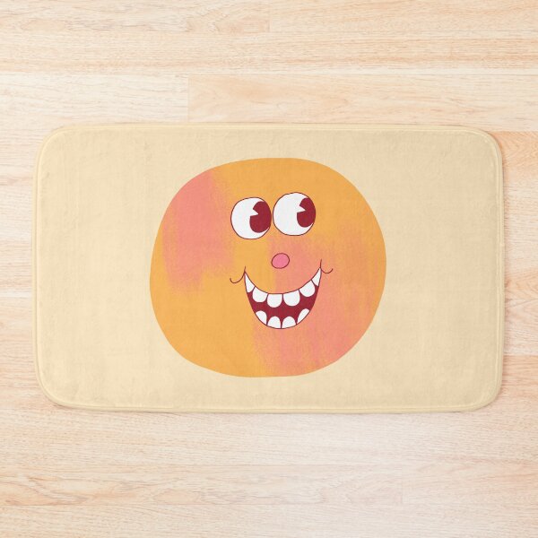 Item preview, Apricot the Happy Face designed and sold by yellowflowerhut.