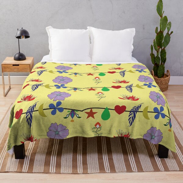 Item preview, Whimsical Floral Doodle Pattern designed and sold by AjjimaJKM.