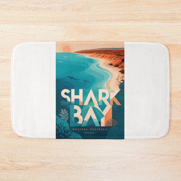 Item preview, Shark Bay Coastline and Ningaloo Marine Waters Western Australia designed and sold by Places On Earth.