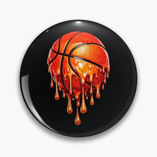 Item preview, Dripping Basketball Street Style Bold Sports Illustration designed and sold by allistermariam.