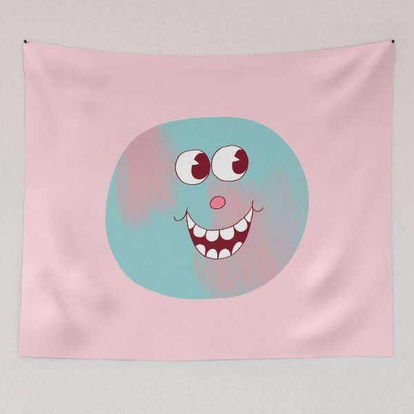 Item preview, Bubblegum the Happy Face designed and sold by yellowflowerhut.