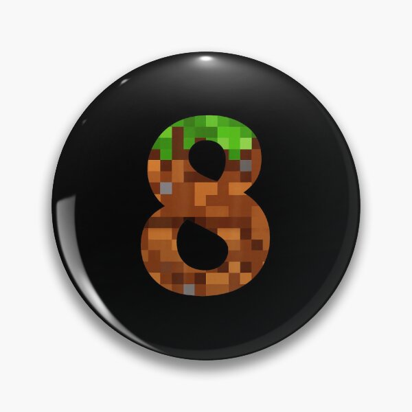 Item preview, Pixel Number 8 Birthday Gaming Theme for Eight Year Olds designed and sold by FGTV2021.