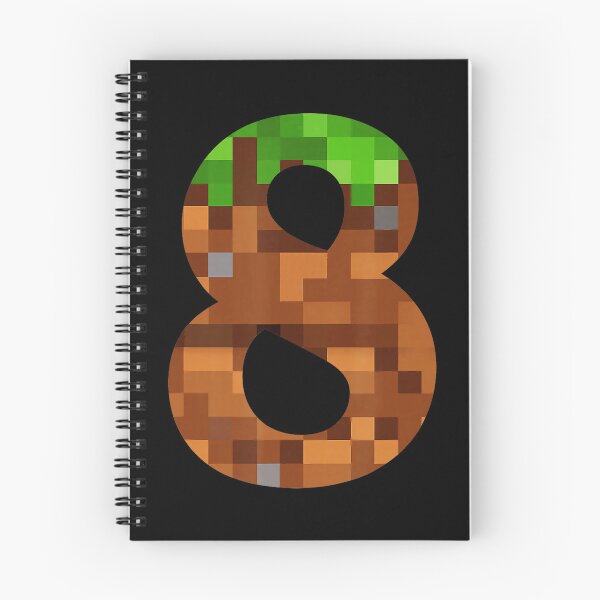 Item preview, Pixel Number 8 Birthday Gaming Theme for Eight Year Olds designed and sold by FGTV2021.