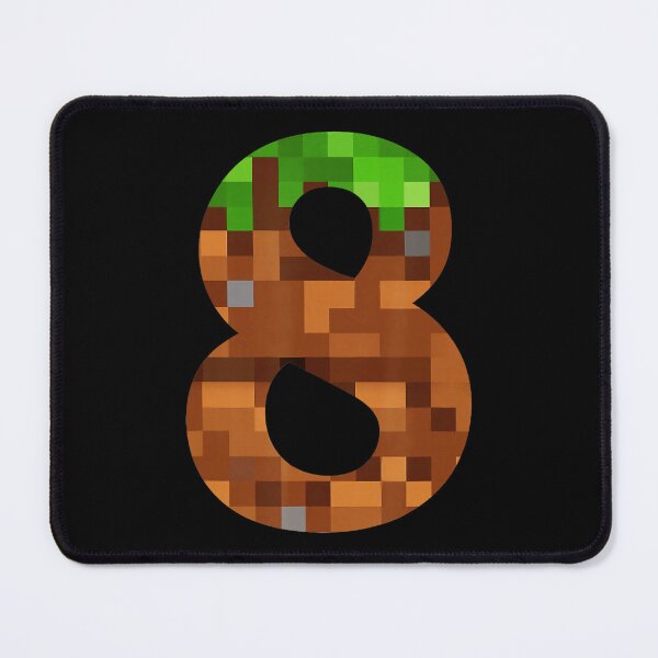 Item preview, Pixel Number 8 Birthday Gaming Theme for Eight Year Olds designed and sold by FGTV2021.