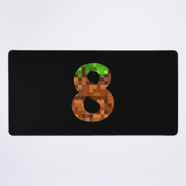 Item preview, Pixel Number 8 Birthday Gaming Theme for Eight Year Olds designed and sold by FGTV2021.